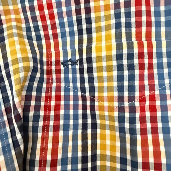 Paul & Shark Yachting Men's Casual Shirt Made in Italy Plaid Check - Picture 5 of 8
